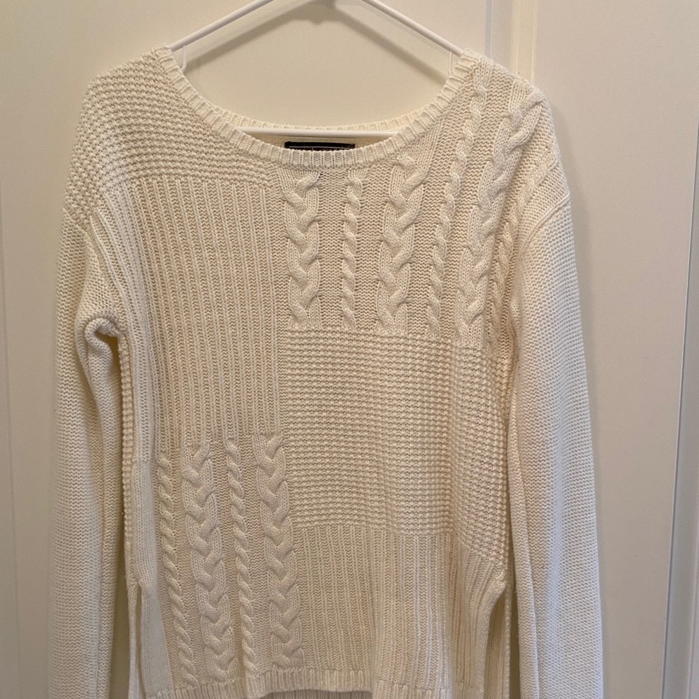 Cream sweater
